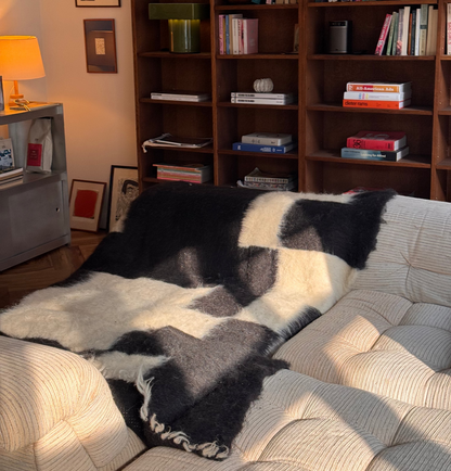 Squares Throw Blanket